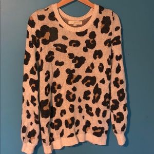 LOFT Leopard Print Sweater